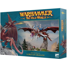Warhammer : The Old World - High Elf Realms Lord on Dragon