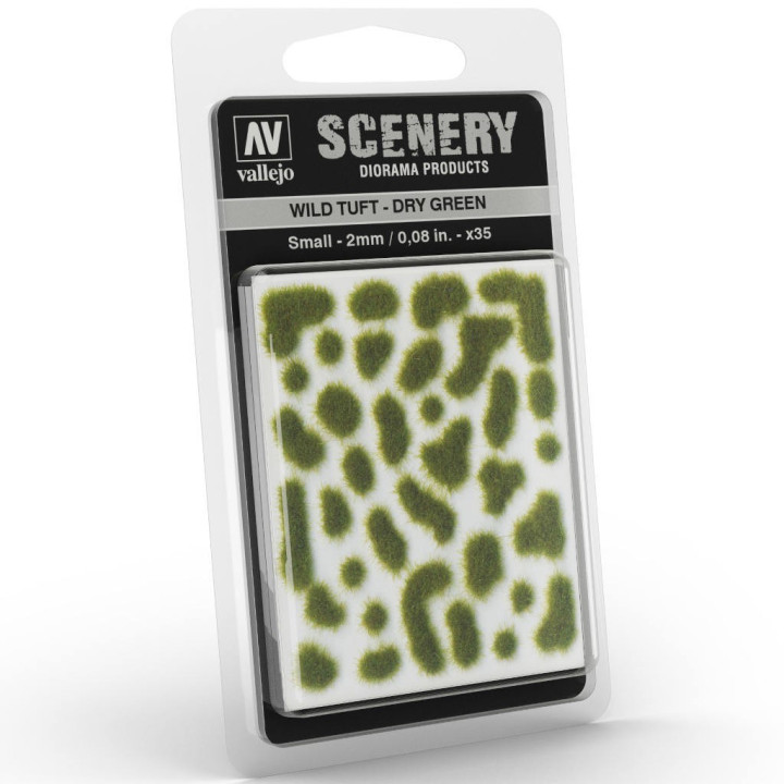 Vallejo - Scenery : Dry Green 2mm