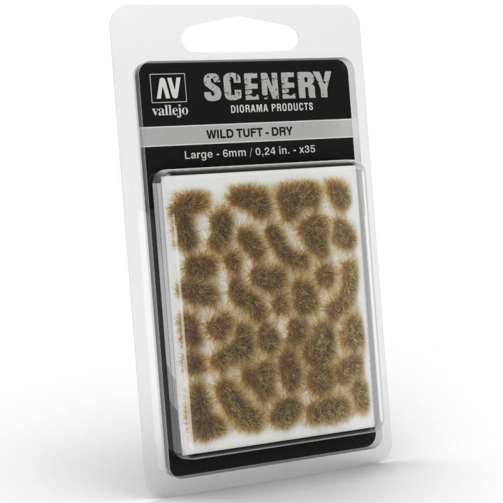 Vallejo - Scenery : Wild Tuft Dry 6mm
