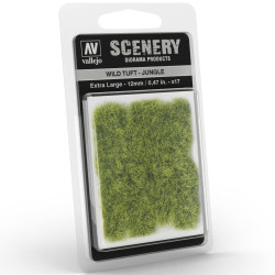 Vallejo - Scenery : Wild Tuft Jungle 12mm