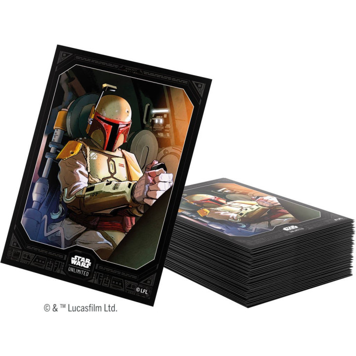 Star Wars Unlimited : Sleeves Boba Fett