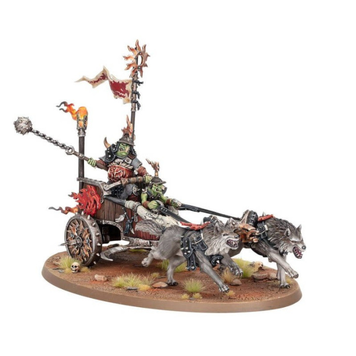Age of Sigmar : Gloomspite Gitz - Snarlboss on War-Wheela