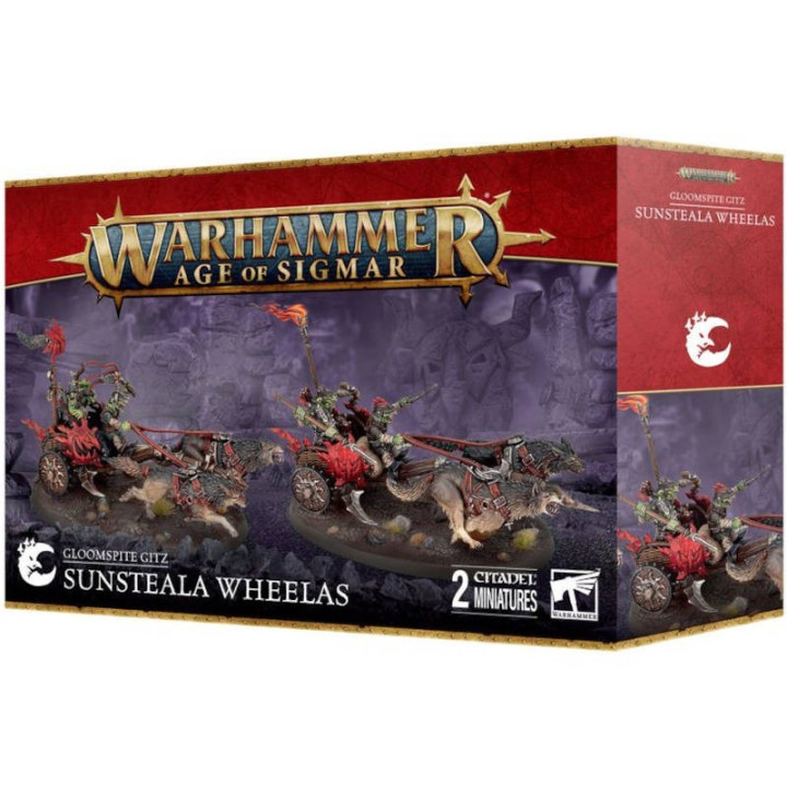 Age of Sigmar : Gloomspite Gitz - Sunsteala Wheelas