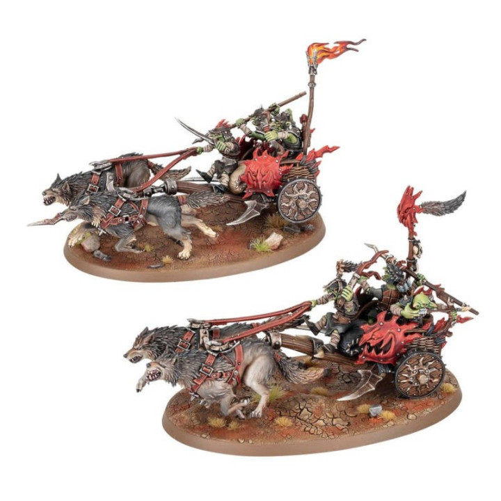 Age of Sigmar : Gloomspite Gitz - Sunsteala Wheelas