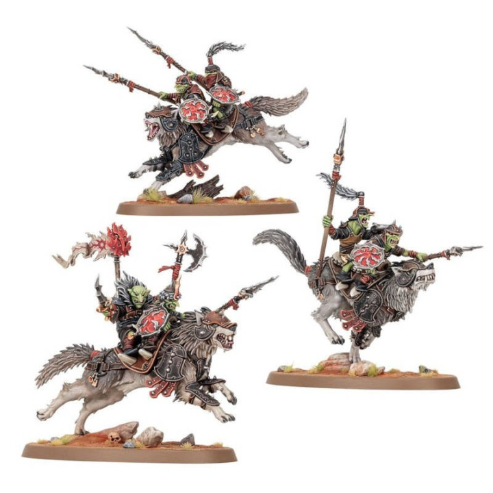 Age of Sigmar : Gloomspite Gitz - Snarlpack Cavalry