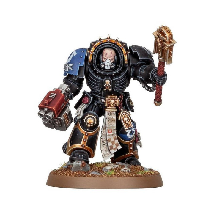 Warhammer 40K : Space Marines - Chaplain in Terminator Armour