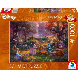Puzzle Kinkade - Robin Des Bois - 1000 pièces