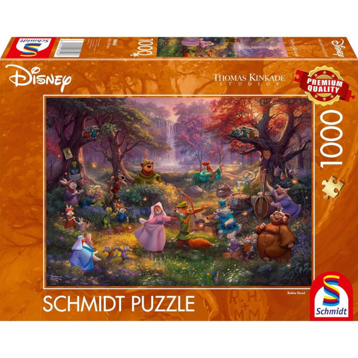Puzzle Kinkade - Robin Des Bois - 1000 pièces