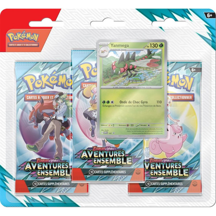 Pokemon EV09 : Aventures Ensemble - Pack 3 Boosters