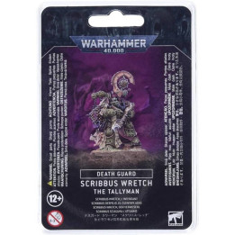 Warhammer 40K : Death Guard - Scribbus Wretch, the Tallyman