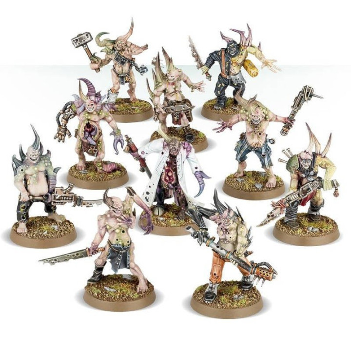 Warhammer 40K : Death Guard - Poxwalkers