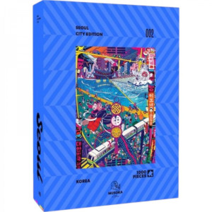 Puzzle Cities Edition - 1000 pièces - Seoul