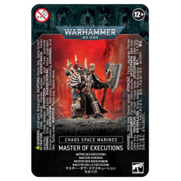 Warhammer 40K : Chaos Space Marines - Master of Executions