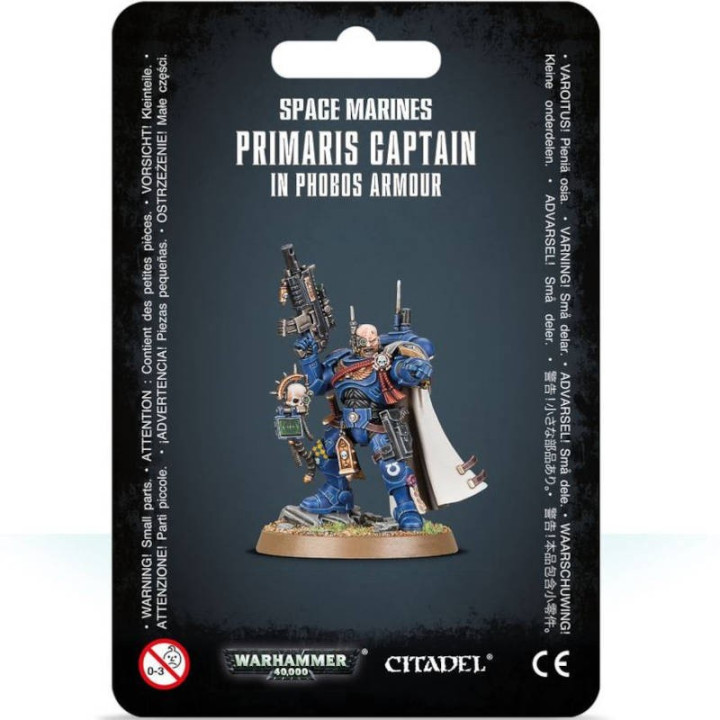 Warhammer 40K : Space Marines - Captain in Phobos Armour