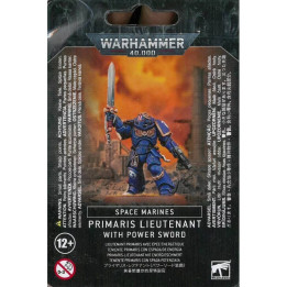 Warhammer 40K : Space Marines - Lieutenant with Power Sword