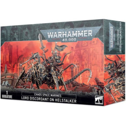 Warhammer 40K : Chaos Space Marines - Lord Discordant on Helstalker