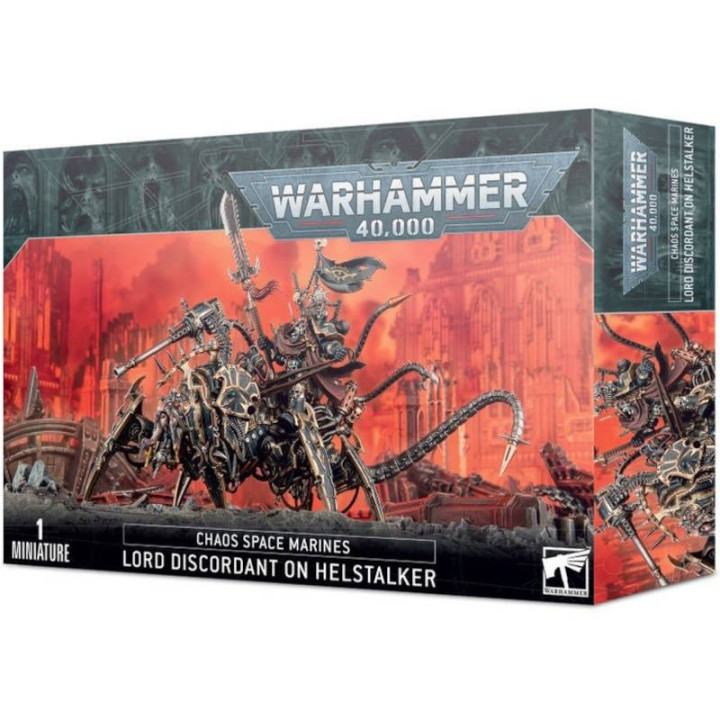 Warhammer 40K : Chaos Space Marines - Lord Discordant on Helstalker