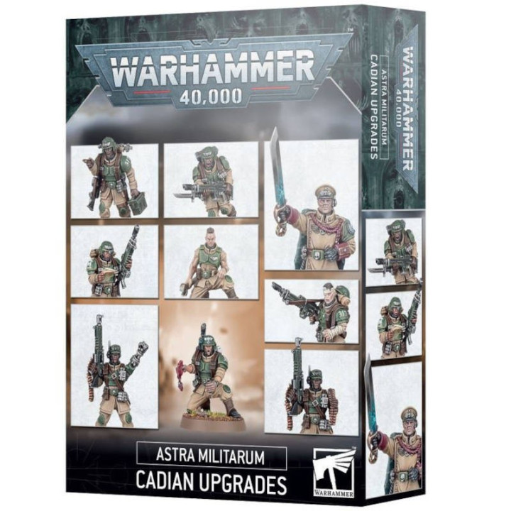 Warhammer 40K : Astra Militarum - Cadian Upgrades