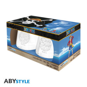 One Piece - Set de 2 Verres Fruits du Démon