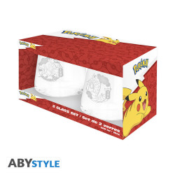 Pokémon - Set de 2 Verres Magicarpe & Leviator