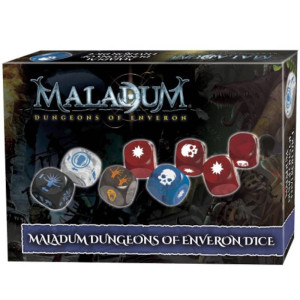 Maladum : Dungeons of Enveron - Set de Dés