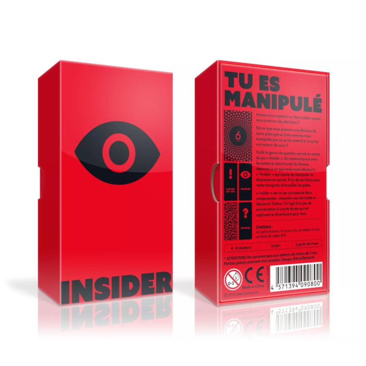 Acheter Insider - Jeu de société - Oink - Ludifolie