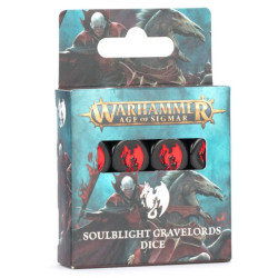 Age of Sigmar - Set de dés Soulblight Gravelords