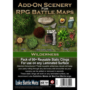 Add-On Scenery for RPG Battle Maps - Wilderness