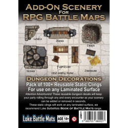 Add-On Scenery for RPG Battle Maps - Dungeon Decorations