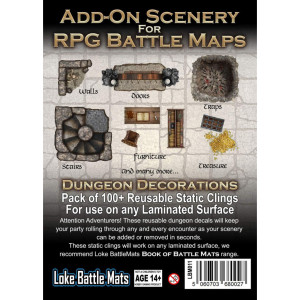 Add-On Scenery for RPG Battle Maps - Dungeon Decorations