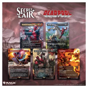 Boite de Magic : Secret Lair x Marvel Deadpool
