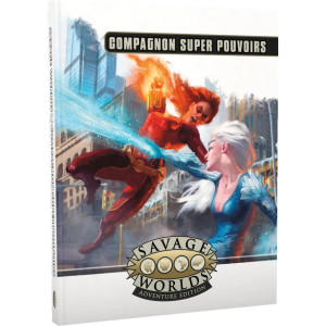 Boite de Savage Worlds Adventure Edition - Compagnon Super Pouvoirs