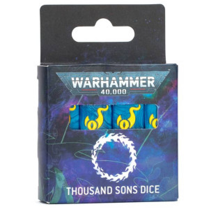 Boite de Warhammer 40K - Set de dés Thousand Sons