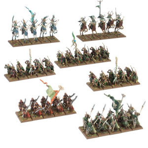 Warhammer : The Old World - Wood Elf Realms Battalion