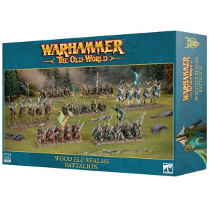 Boite de Warhammer : The Old World - Wood Elf Realms Battalion
