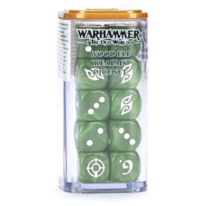 Boite de Warhammer : The Old World - Set de Dés Wood Elf Realms