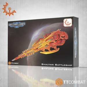 Boite de Dropfleet Commander - Shaltari Battleship