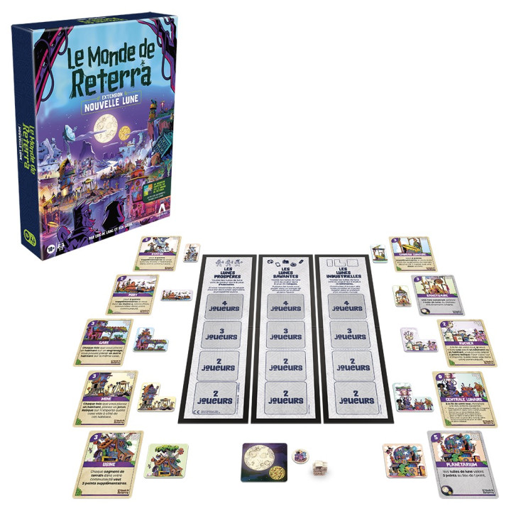 Acheter Le Monde de Reterra - Extension Nouvelle Lune - Jeu de société - Hasbro - Ludifolie