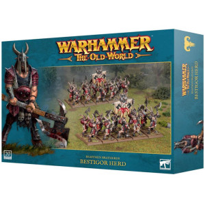 Boite de Warhammer : The Old World - Beastmen Brayherds Bestigor Herd