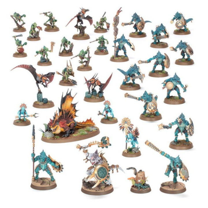 Age of Sigmar : Seraphon - Spearhead Sunblooded Prowlers