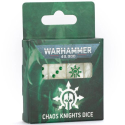 Warhammer 40K - Set de dés Chaos Knights
