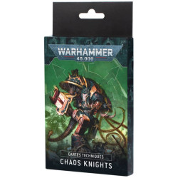 Warhammer 40K : Chaos Knights - Cartes techniques
