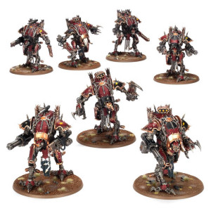 Warhammer 40K : Chaos Knights - Battleforce Houndpack Lance
