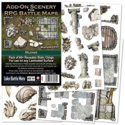 Add-On Scenery for RPG Battle Maps - Ruins