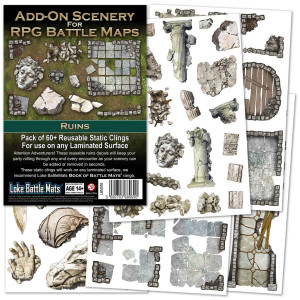 Add-On Scenery for RPG Battle Maps - Ruins