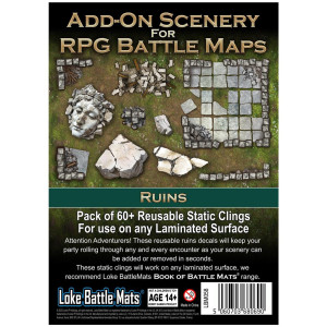 Boite de Add-On Scenery for RPG Battle Maps - Ruins