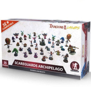 Boite de Dungeons & Lasers - Scareguards Archipelago