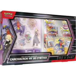 Pokémon Collection Premium Carchacrok‑ex de Cynthia