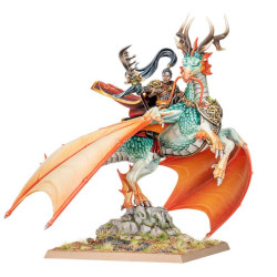 Warhammer : The Old World - Grand Cathay Shugengan Lord on Great Spirit Longma