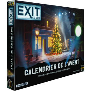 Boite de Exit : Calendrier de l'Avent - Disparition à Hollywood
